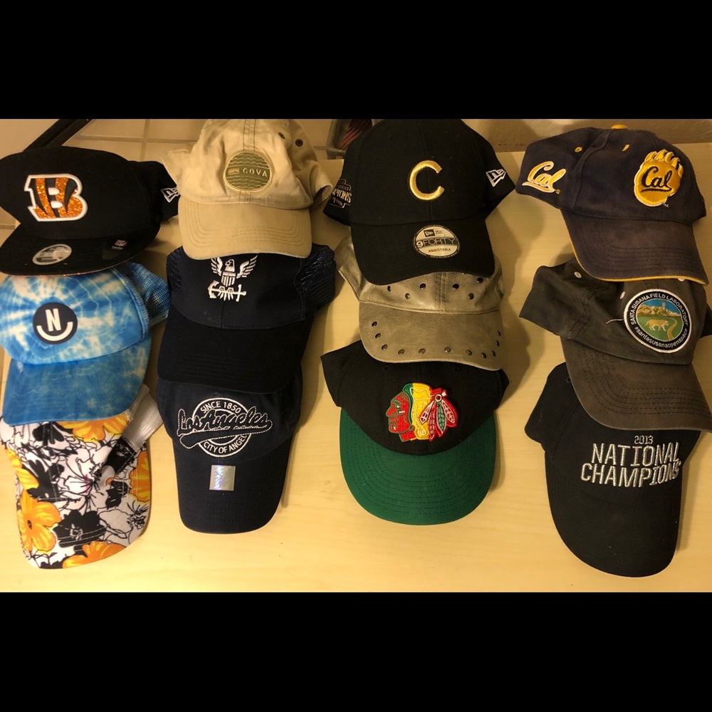 Bundle Unisex Hats New Era Nike Neff Boeing Etc
